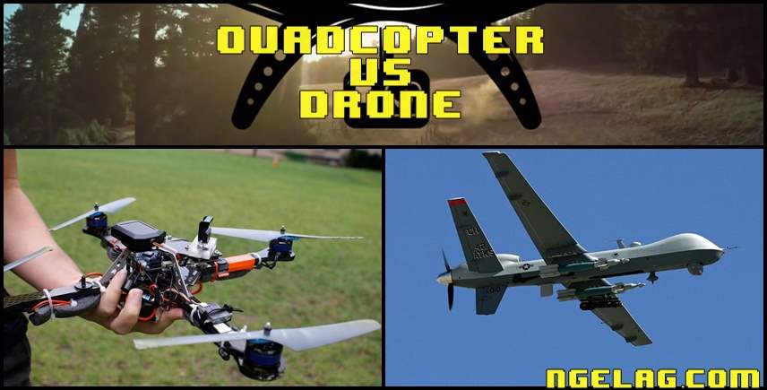 Apa Perbedaan Antara Drone Dan Quadcopter