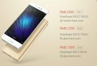 Harga Xiaomi Mi5, Spesifikasi Dan Rilis Indonesia