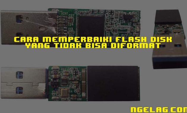 FlashDisk Tidak Bisa Diformat Ini Cara Memperbaikinya