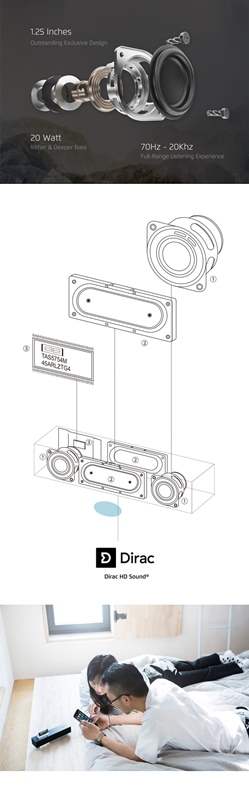 Meizu Gravity Wireless Speaker Technical Specs