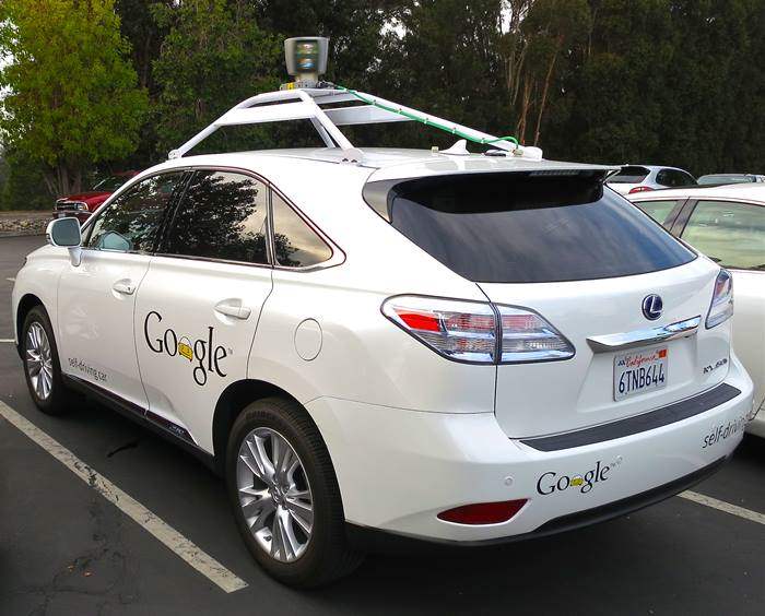 Mobil Google Self Driving Lexus 2