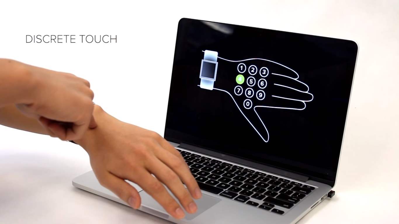 SkinTrack Kulit Manusia Menjadi Touchscreen