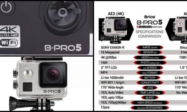 Brica B-PRO 5 Alpha Edition 2 4K Action Camera 2 AE2 harga , spesifikasi dan review