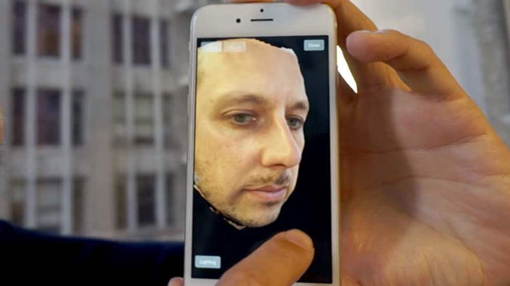 Selfie 3D Snapchat Seene