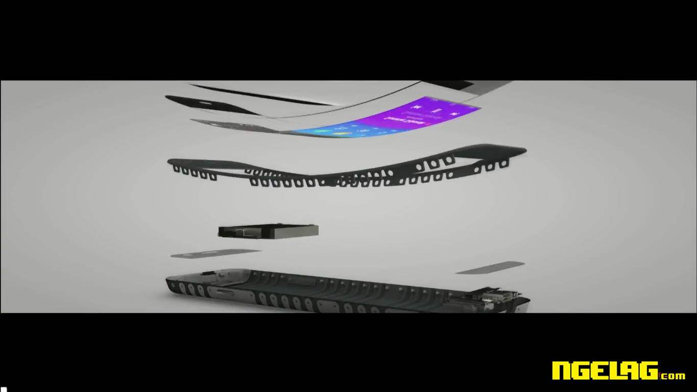 Teknologi Lenovo Foldable Bendable Smartphone Bisa Dilipat