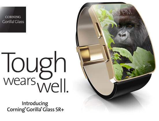 Gorilla Glass SR+ Corning Untuk Wearable Device