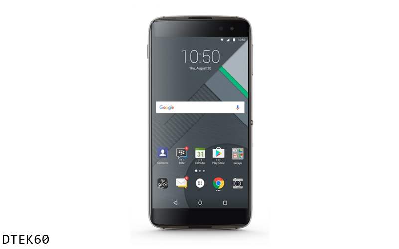 Smartphone Android Blackberry DTEK60 Harga , Spesifikasi , Tanggal Rilis