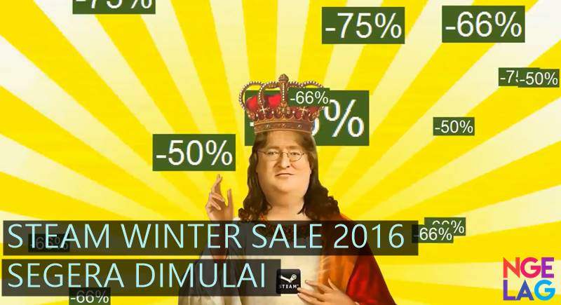 Jadwal Steam Winter Sale Desember 2016 Sampai Januari 2017