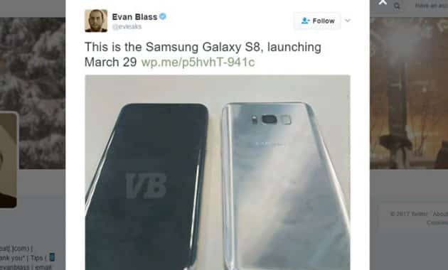 Samsung Galaxy S8 Rilis 29 Maret 2