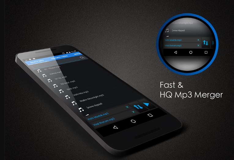 Aplikasi Pemotong Lagu Untuk Android Audio MP3 Cutter Fresh UI