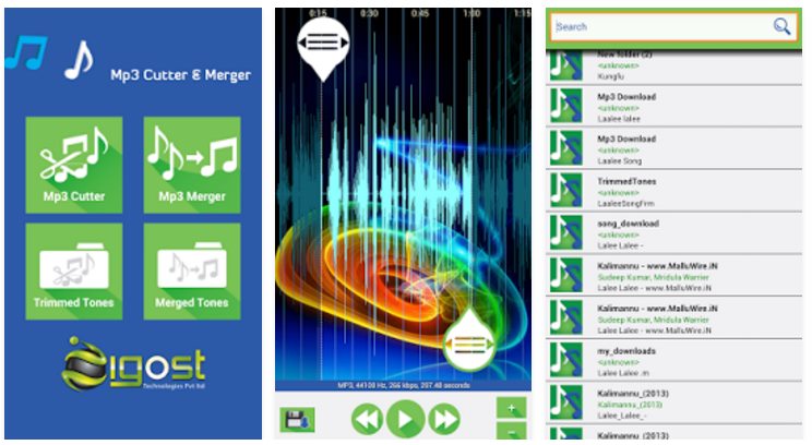 Aplikasi Pemotong Lagu Untuk Android Mp3 Cutter & Merger