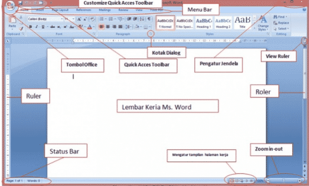 word 2016 header and footer design tool bar